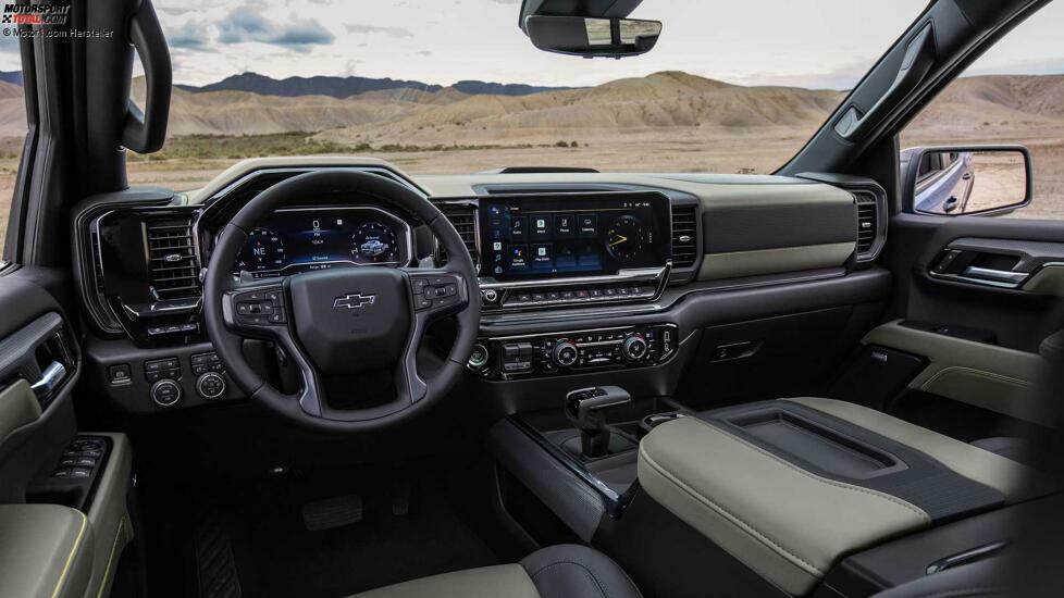 2022 Chevrolet Silverado ZR2 Interior