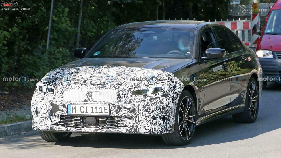 BMW 3er G20 Facelift (2022) auf neuen Erlkönigbildern