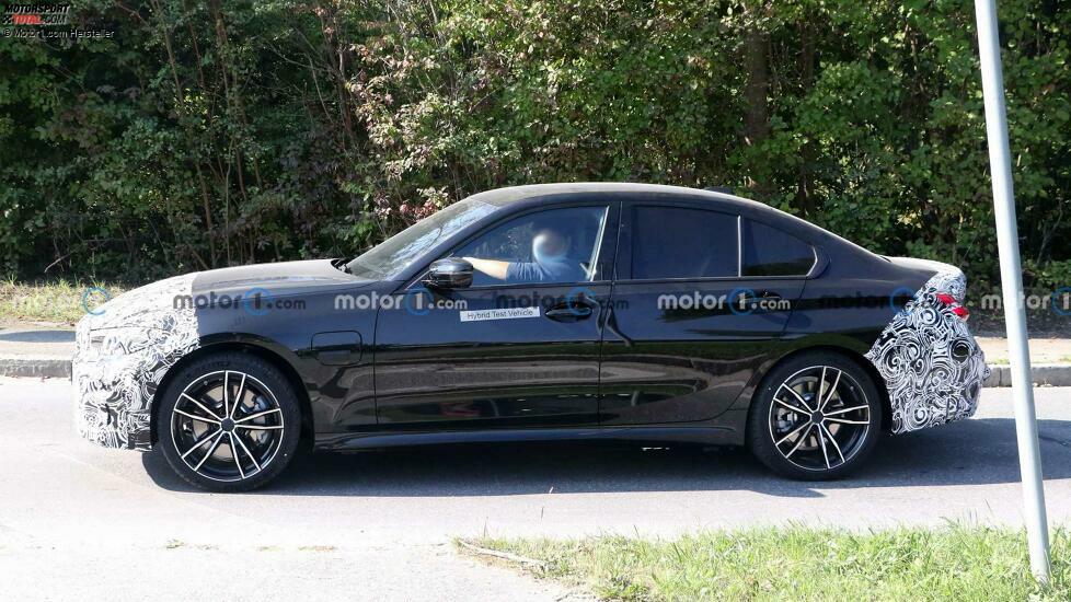 BMW 3er G20 Facelift (2022) auf neuen Erlkönigbildern