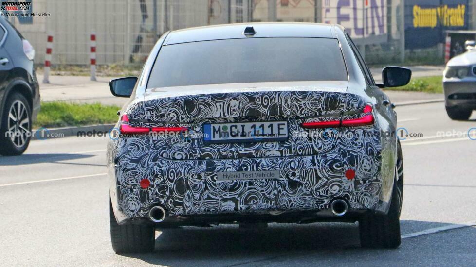 BMW 3er G20 Facelift (2022) auf neuen Erlkönigbildern