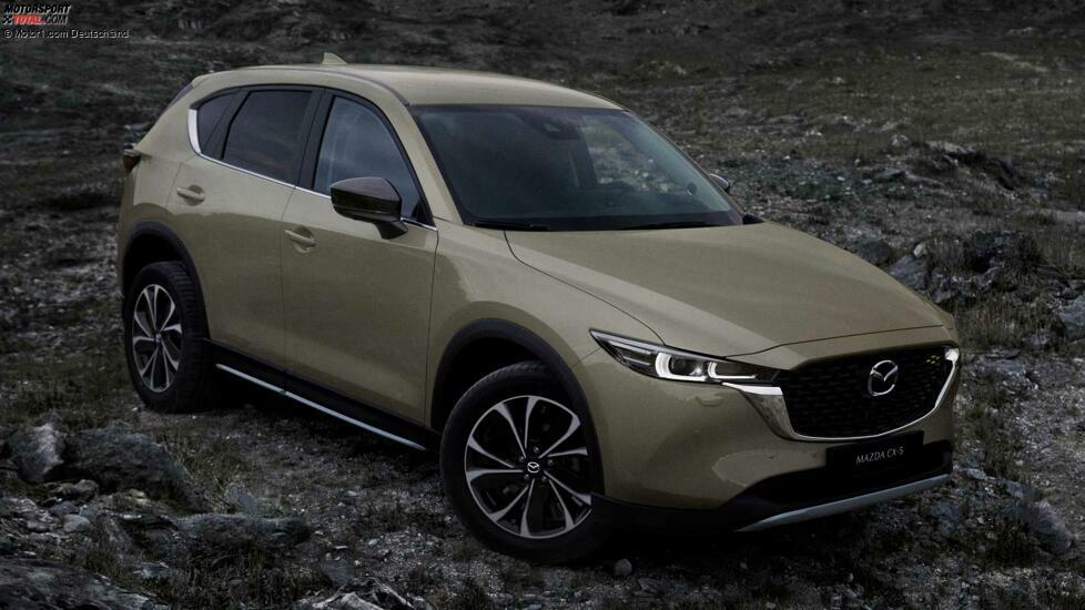 Mazda CX-5 2022, Sondermodell Newground, Zircon Sand Metallic