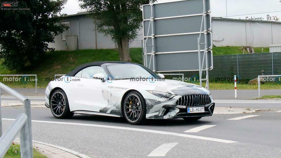 Mercedes-AMG SL (2022): Erlkönig