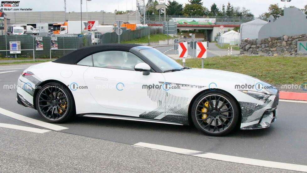 Mercedes-AMG SL (2022): Erlkönig