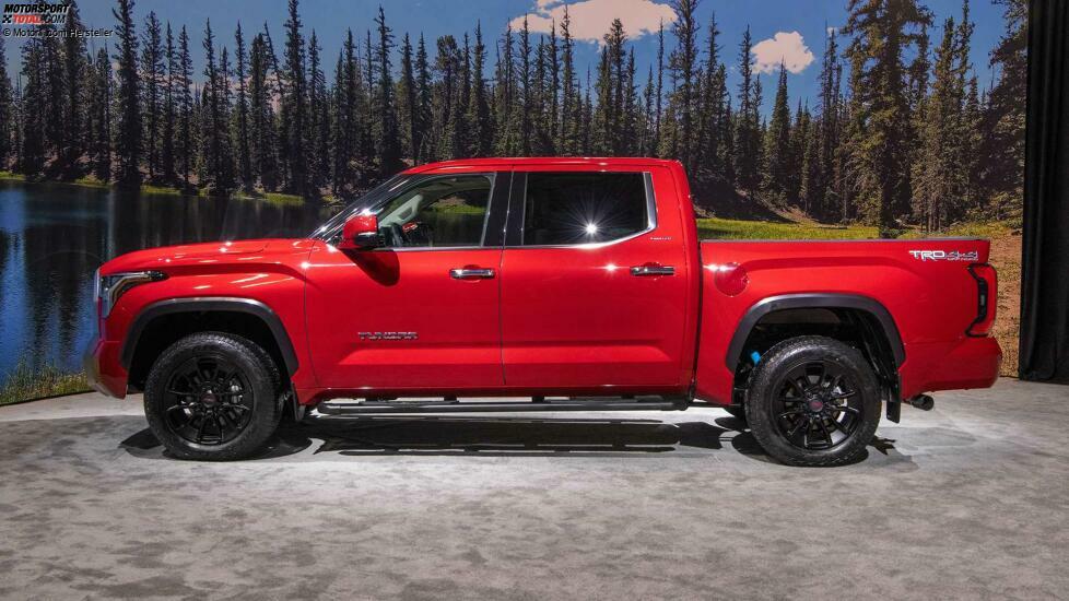 2022 Toyota Tundra Limited TRD Offroad-Außen-Seitenprofil