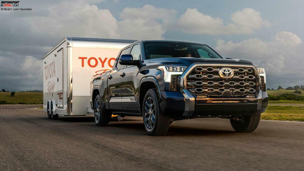 2022 Toyota Tundra Platinum I-Force Max Exterieur Abschleppen