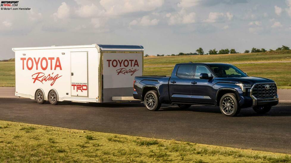 2022 Toyota Tundra Platinum I-Force Max Exterieur Abschleppen
