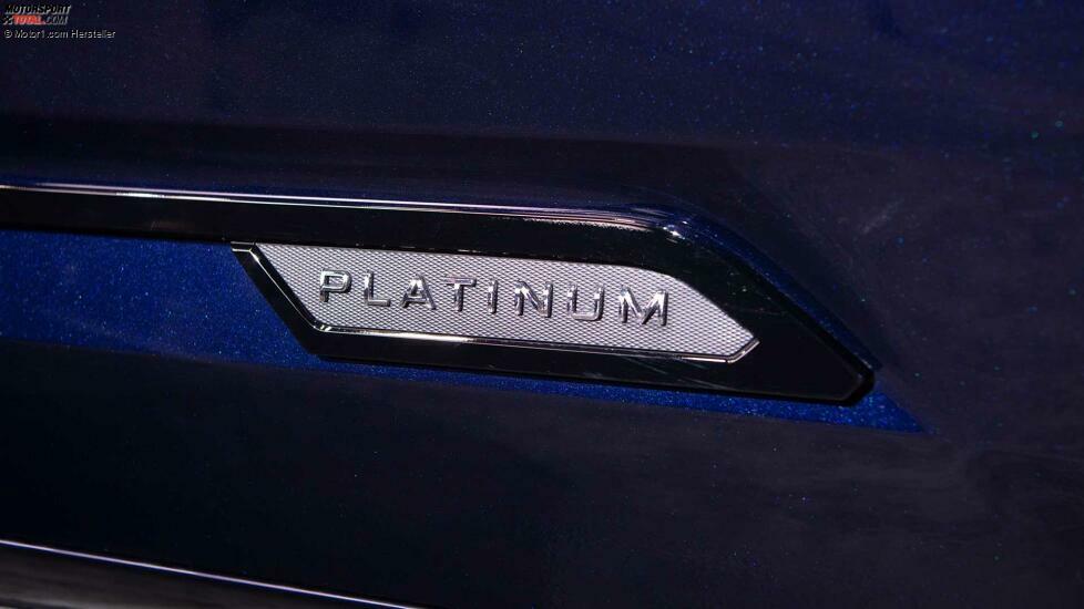 2022 Toyota Tundra Platinum I-Force Max Außentür-Abzeichen