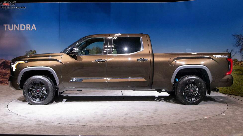 2022 Toyota Tundra 1794 Edition Seitenprofil außen