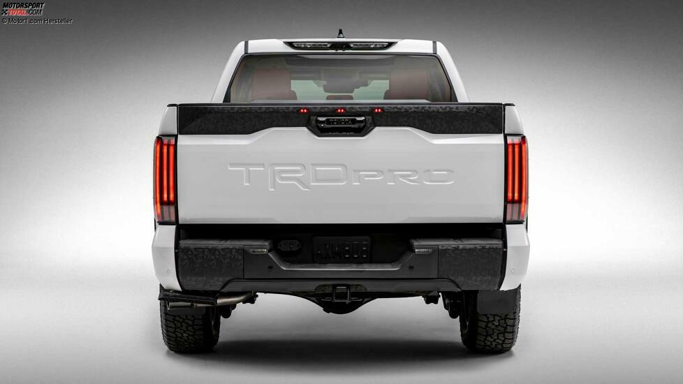 2022 Toyota Tundra TRD Pro Außenrückansicht