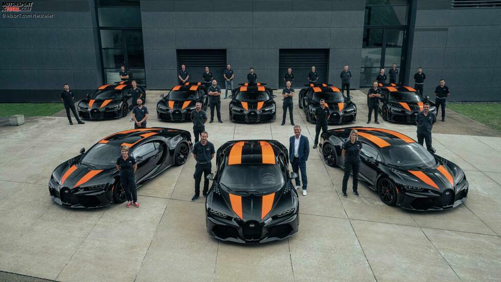 Bugatti Chiron Super Sport 300+: Erste Auslieferungen