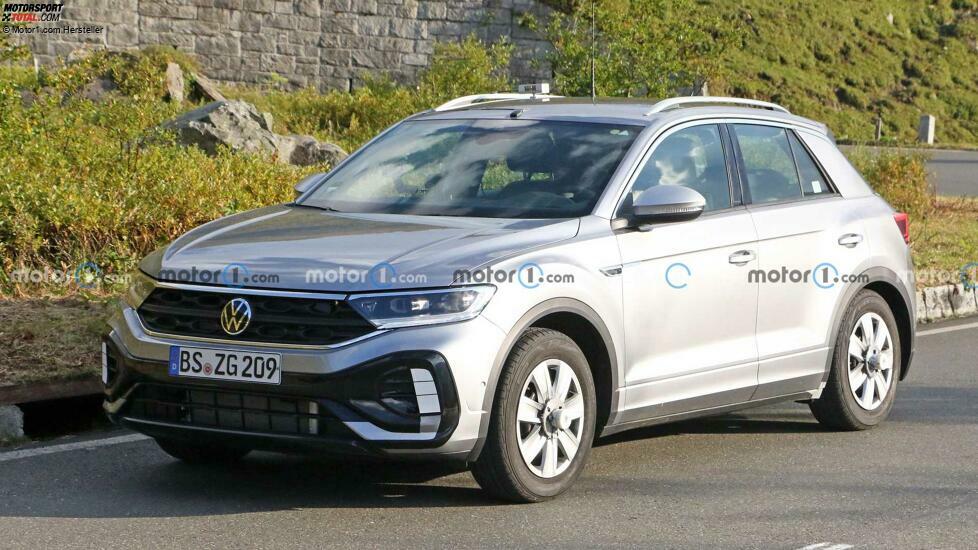 VW T-Roc Facelift: Neue Erlkönigaufnahmen