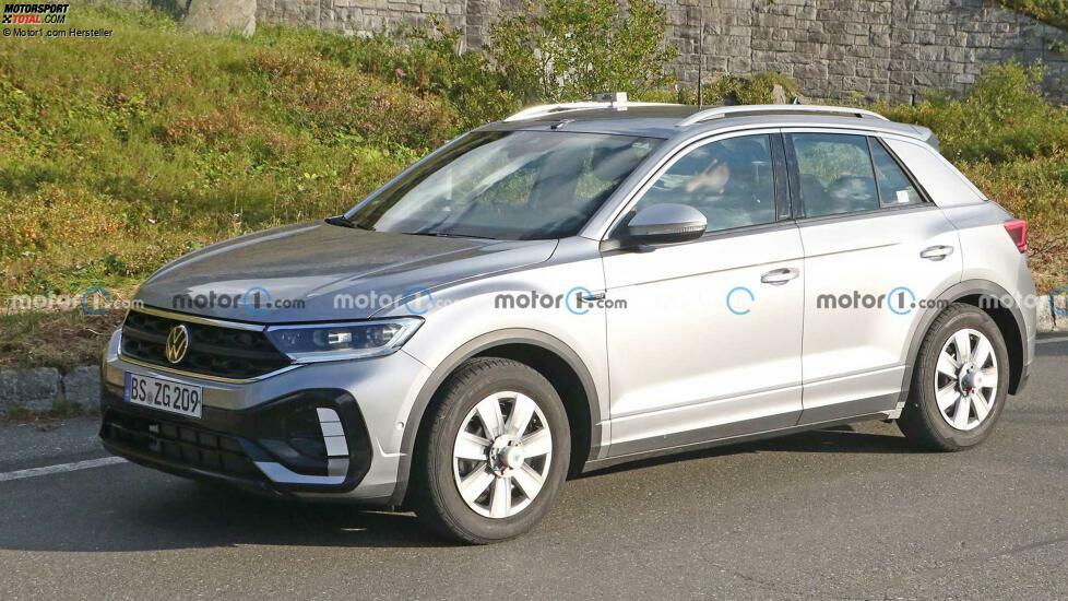 VW T-Roc Facelift: Neue Erlkönigaufnahmen