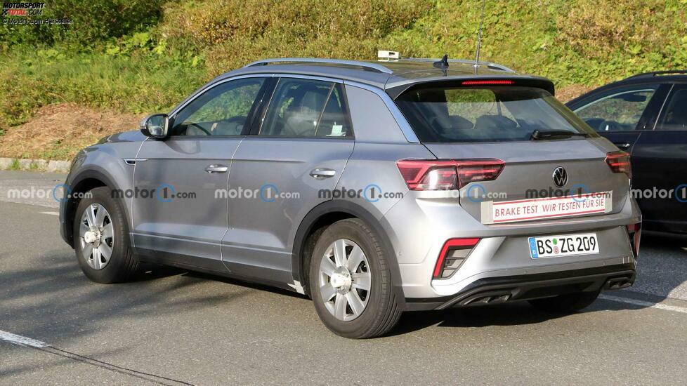 VW T-Roc Facelift: Neue Erlkönigaufnahmen