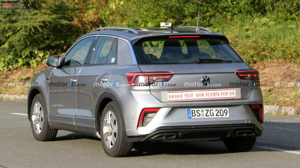 VW T-Roc Facelift: Neue Erlkönigaufnahmen