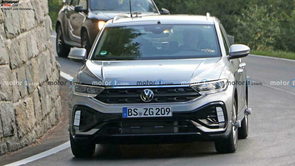 VW T-Roc Facelift: Neue Erlkönigaufnahmen