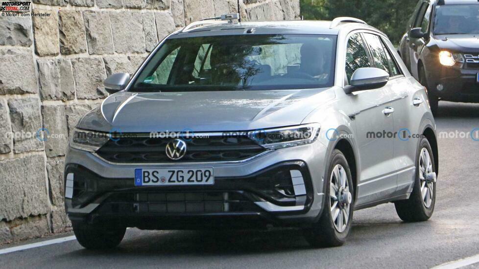 VW T-Roc Facelift: Neue Erlkönigaufnahmen