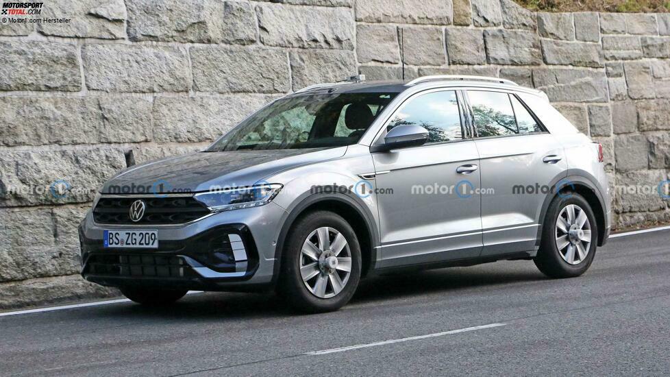 VW T-Roc Facelift: Neue Erlkönigaufnahmen