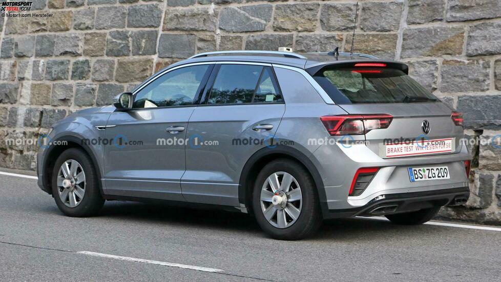 VW T-Roc Facelift: Neue Erlkönigaufnahmen