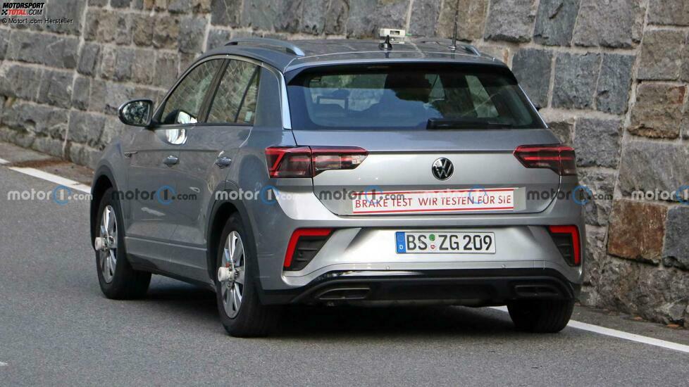 VW T-Roc Facelift: Neue Erlkönigaufnahmen