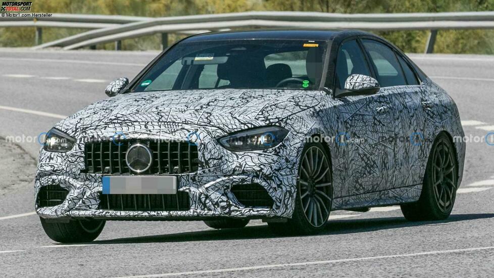 Mercedes-AMG C 63 (2022) als Erlkönig