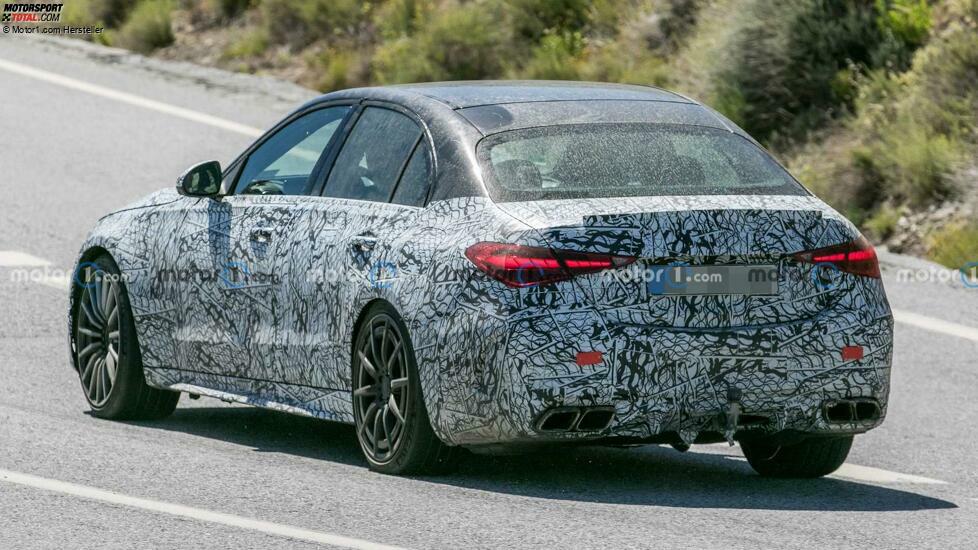 Mercedes-AMG C 63 (2022) als Erlkönig