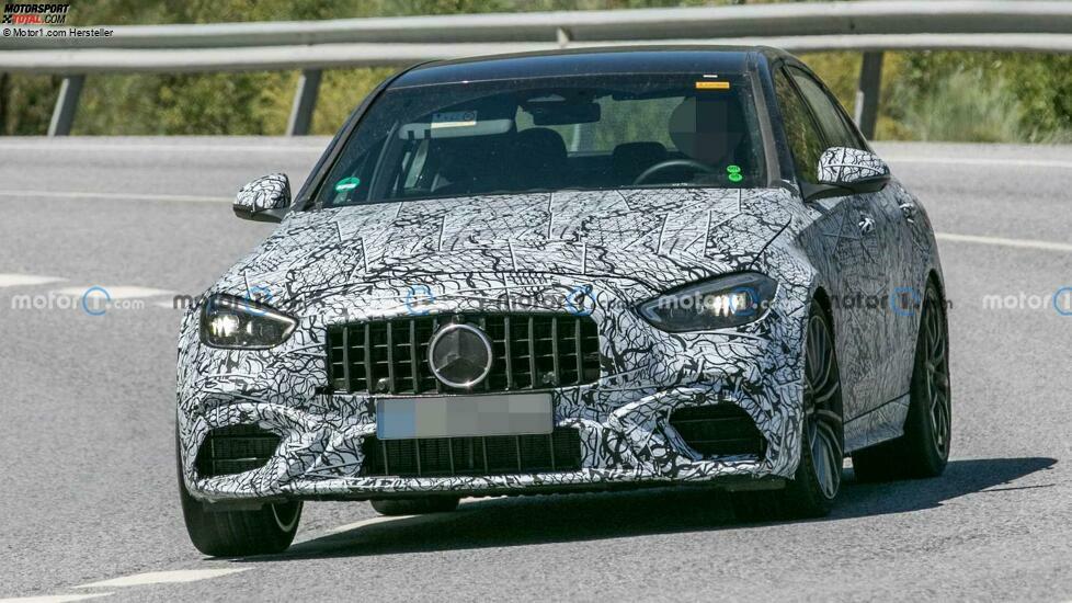 Mercedes-AMG C 63 (2022) als Erlkönig