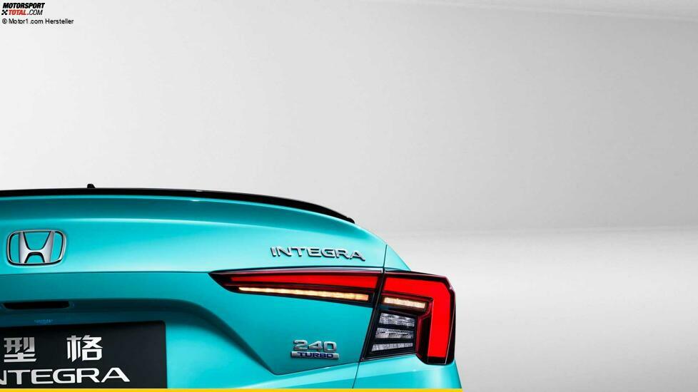Honda Integra (2022) für China