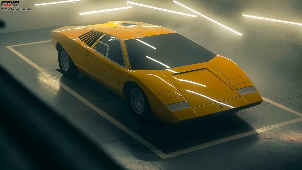 1971 Lamborghini Countach LP 500 Rekonstruktion