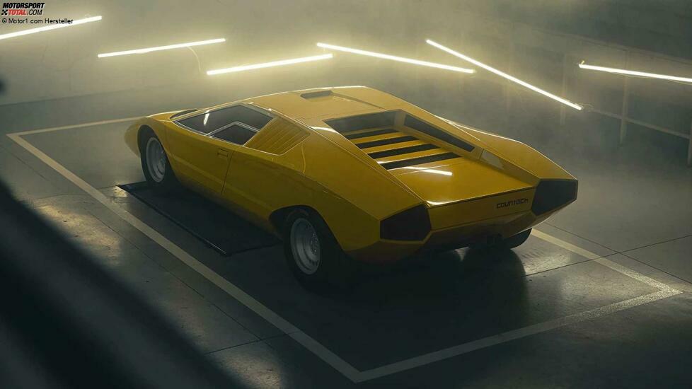 1971 Lamborghini Countach LP 500 Rekonstruktion