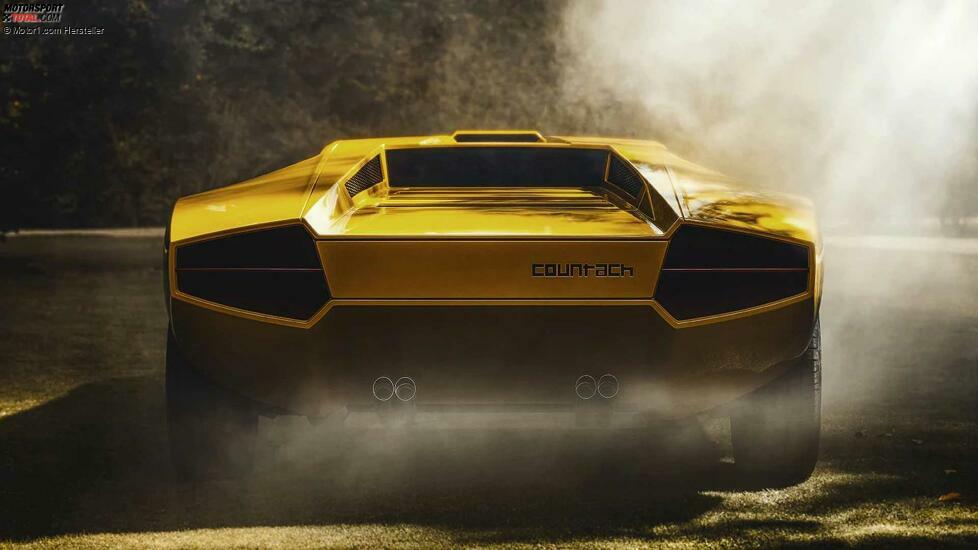 1971 Lamborghini Countach LP 500 Rekonstruktion