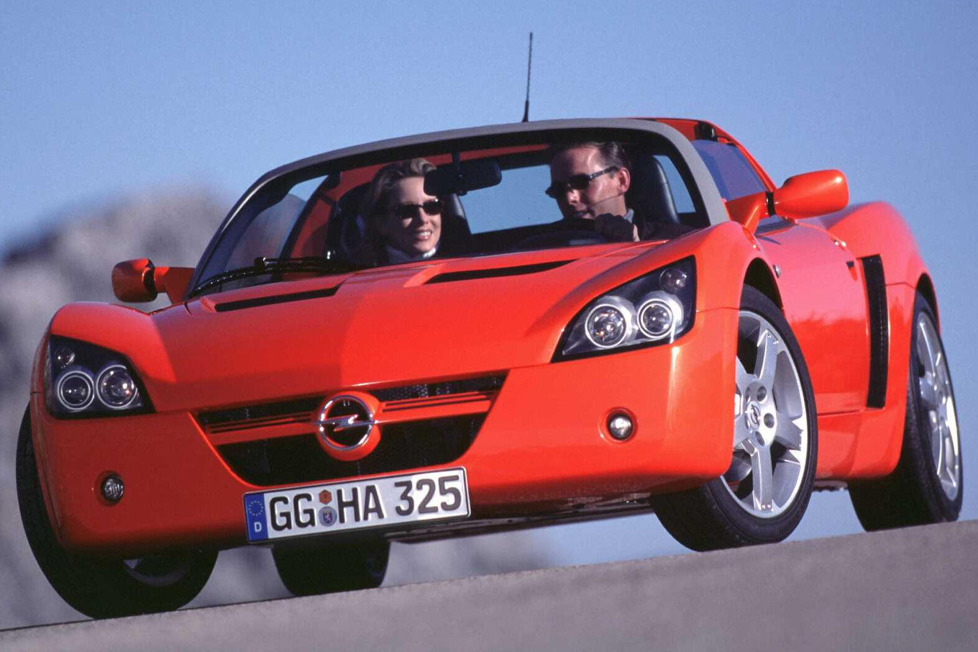 Auf Basis der Lotus Elise brachte der Speedster etwas Pep in das verschlafene Image von Opel