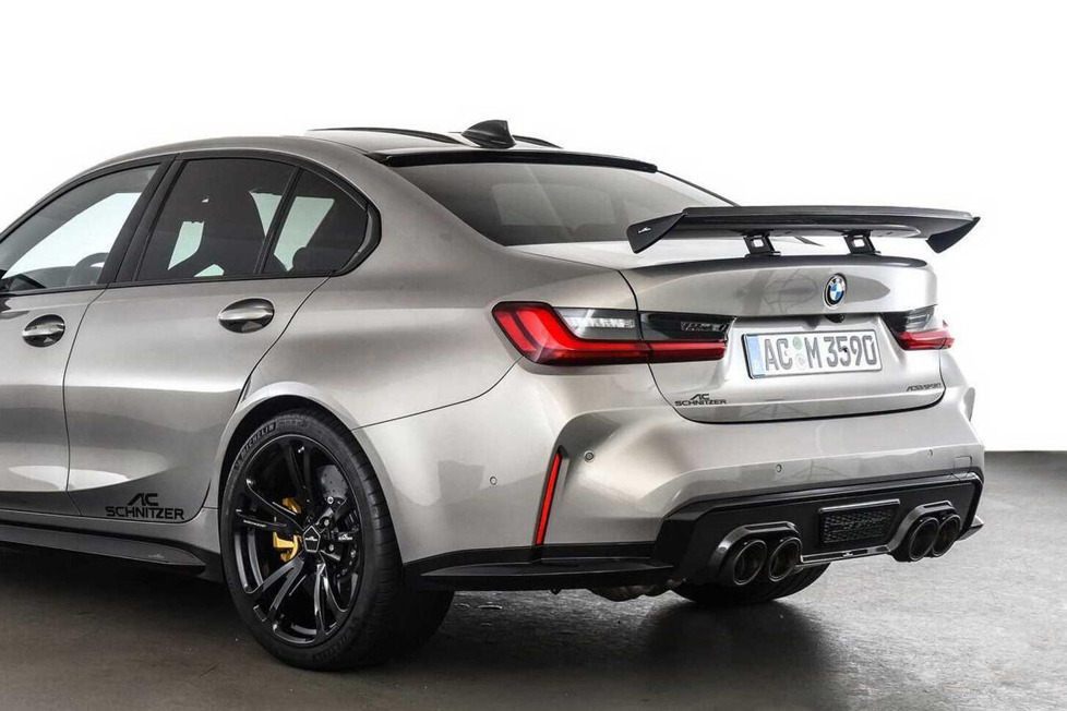 BMW-Urgestein AC Schnitzer zeigt sein Komplettprogramm für den neuen M3 und M4: Es gibt 80 PS mehr, neue Fahrwerke, Felgen und ziemlich viele Spoiler