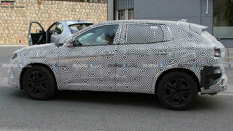 2022 Renault Kadjar neues Spionagefoto (außen)