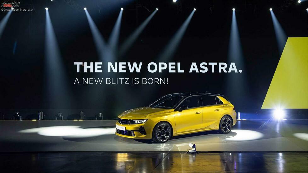 Opel Astra (2021) Weltpremiere