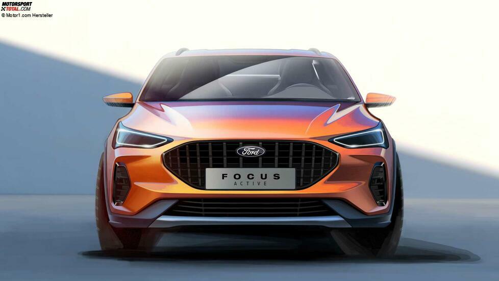 2022 Ford Focus Skizze