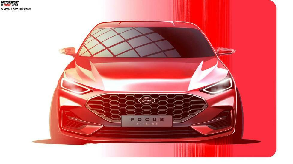 2022 Ford Focus Skizze