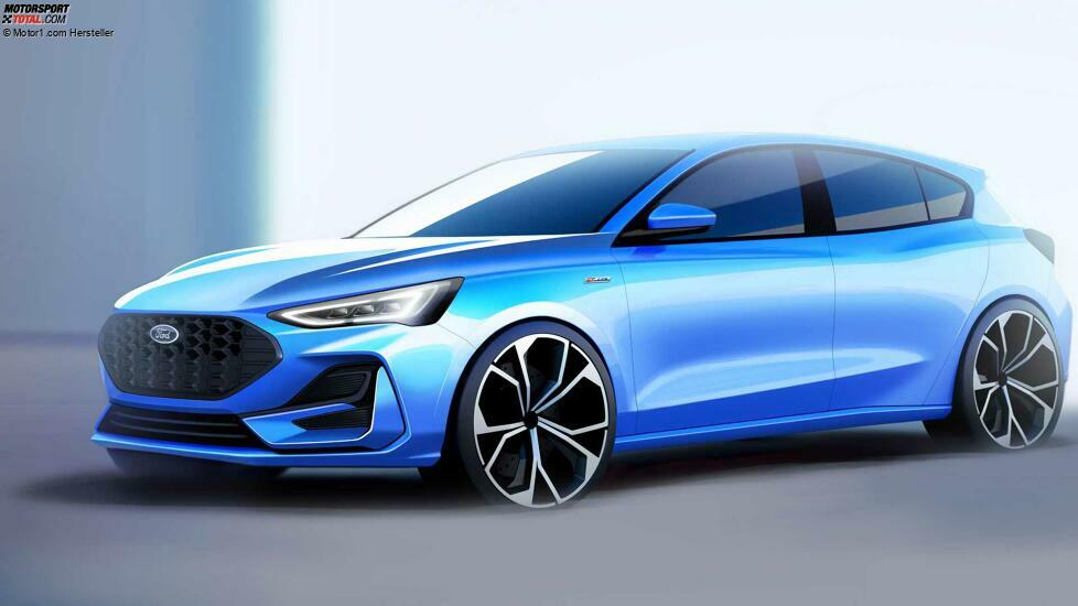 2022 Ford Focus Skizze