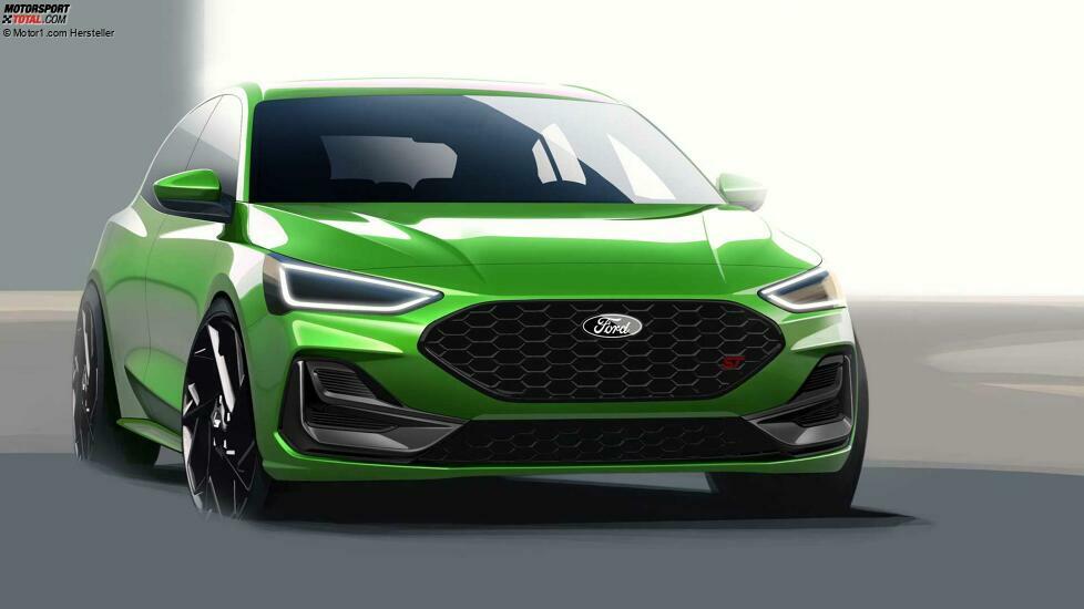 2022 Ford Focus Skizze