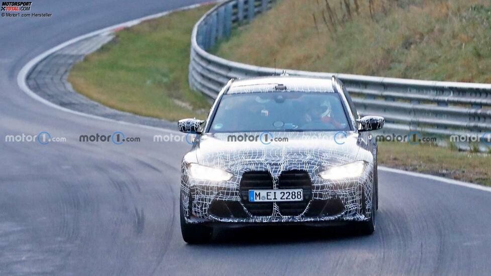 BMW M3 Touring (2022) auf dem Nürburgring erwischt