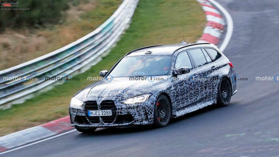 BMW M3 Touring (2022) auf dem Nürburgring erwischt