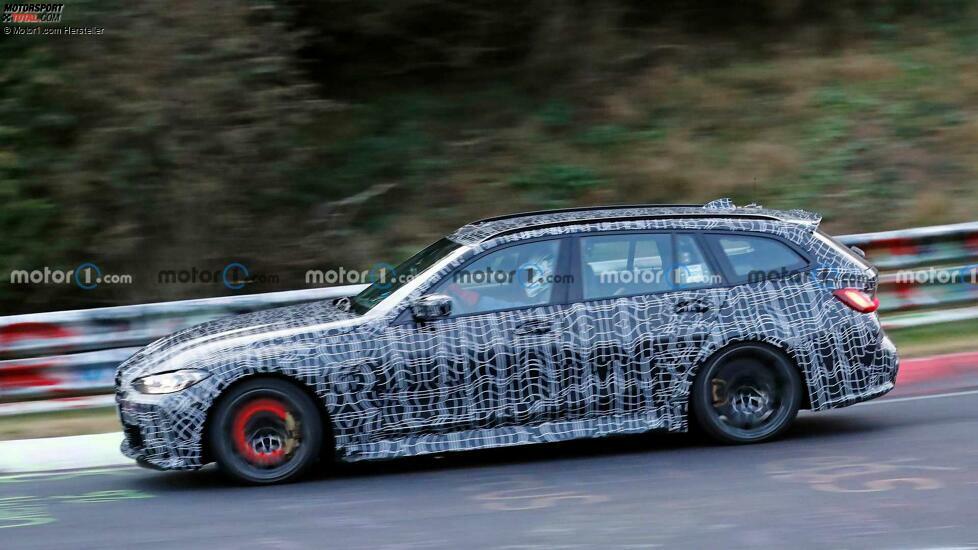 BMW M3 Touring (2022) auf dem Nürburgring erwischt