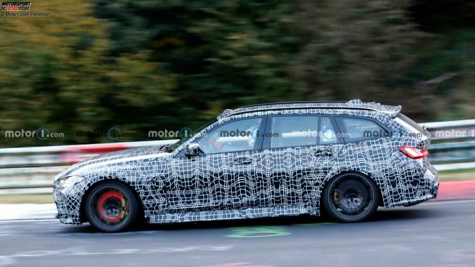 BMW M3 Touring (2022) auf dem Nürburgring erwischt