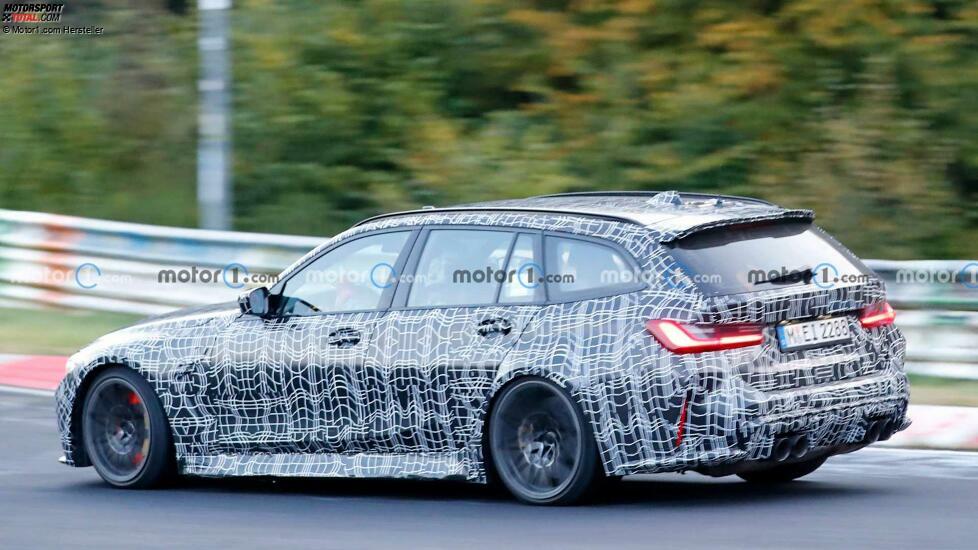 BMW M3 Touring (2022) auf dem Nürburgring erwischt