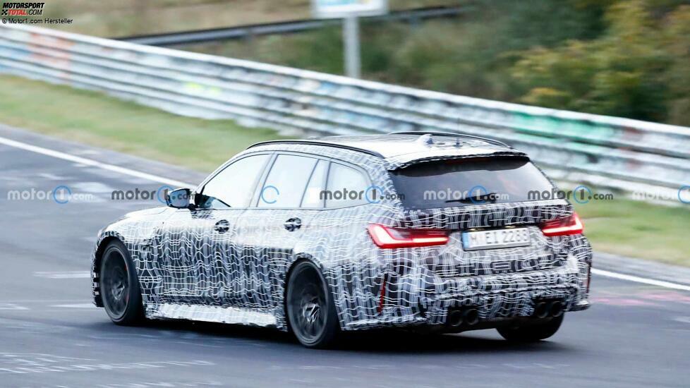 BMW M3 Touring (2022) auf dem Nürburgring erwischt