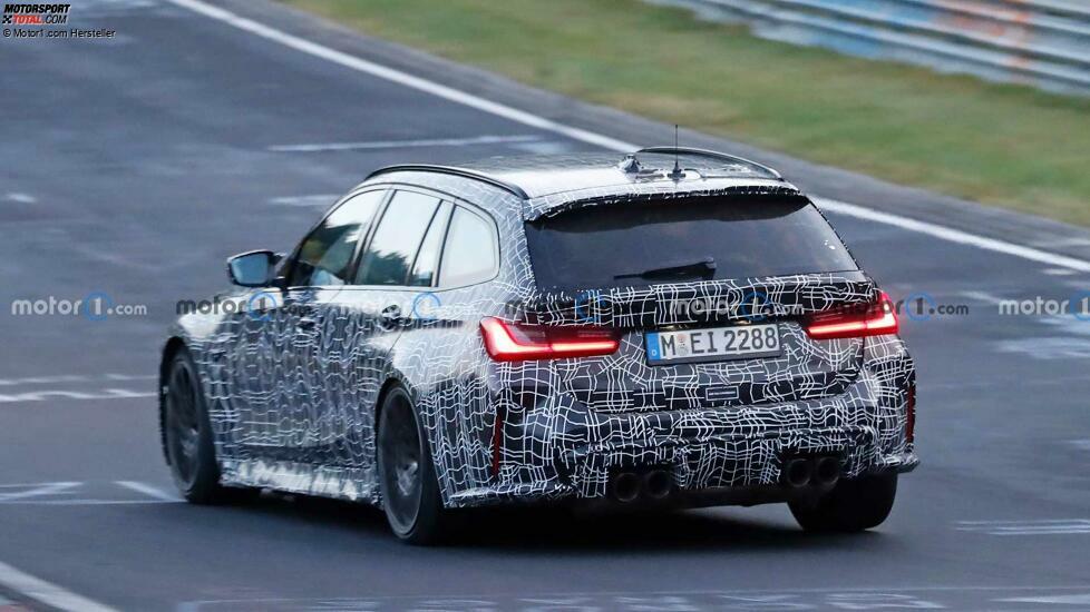 BMW M3 Touring (2022) auf dem Nürburgring erwischt