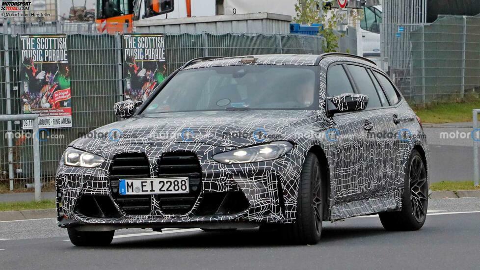 BMW M3 Touring (2022) auf dem Nürburgring erwischt