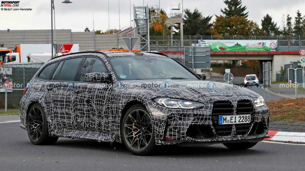 BMW M3 Touring (2022) auf dem Nürburgring erwischt