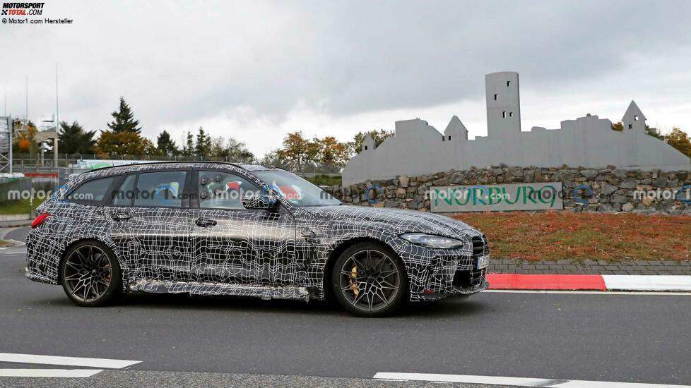 BMW M3 Touring (2022) auf dem Nürburgring erwischt