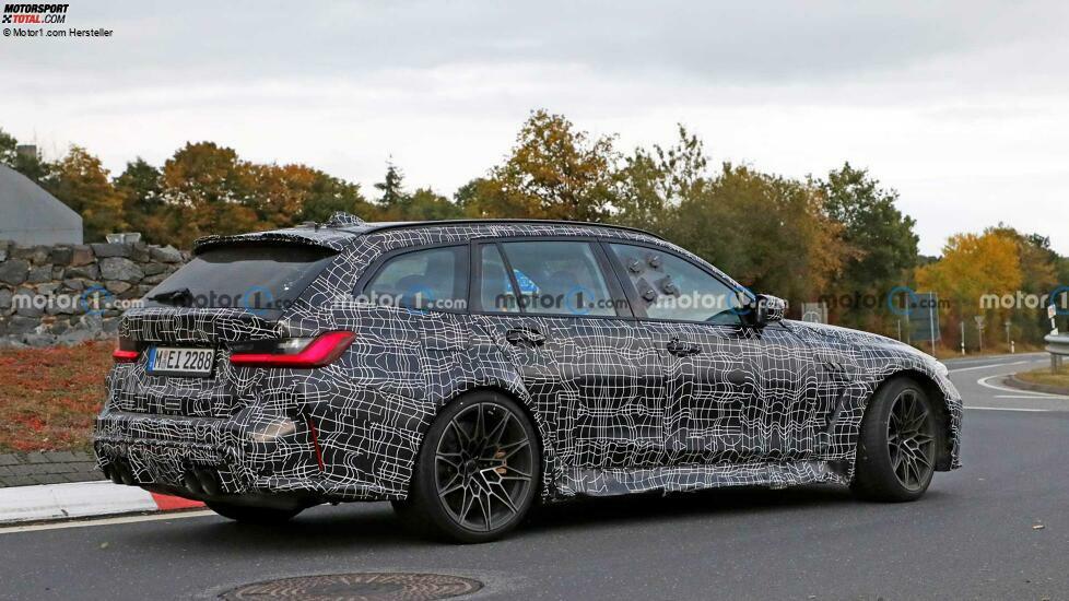 BMW M3 Touring (2022) auf dem Nürburgring erwischt