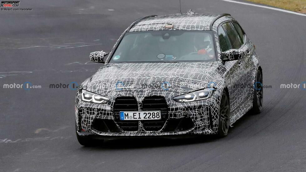 BMW M3 Touring (2022) auf dem Nürburgring erwischt